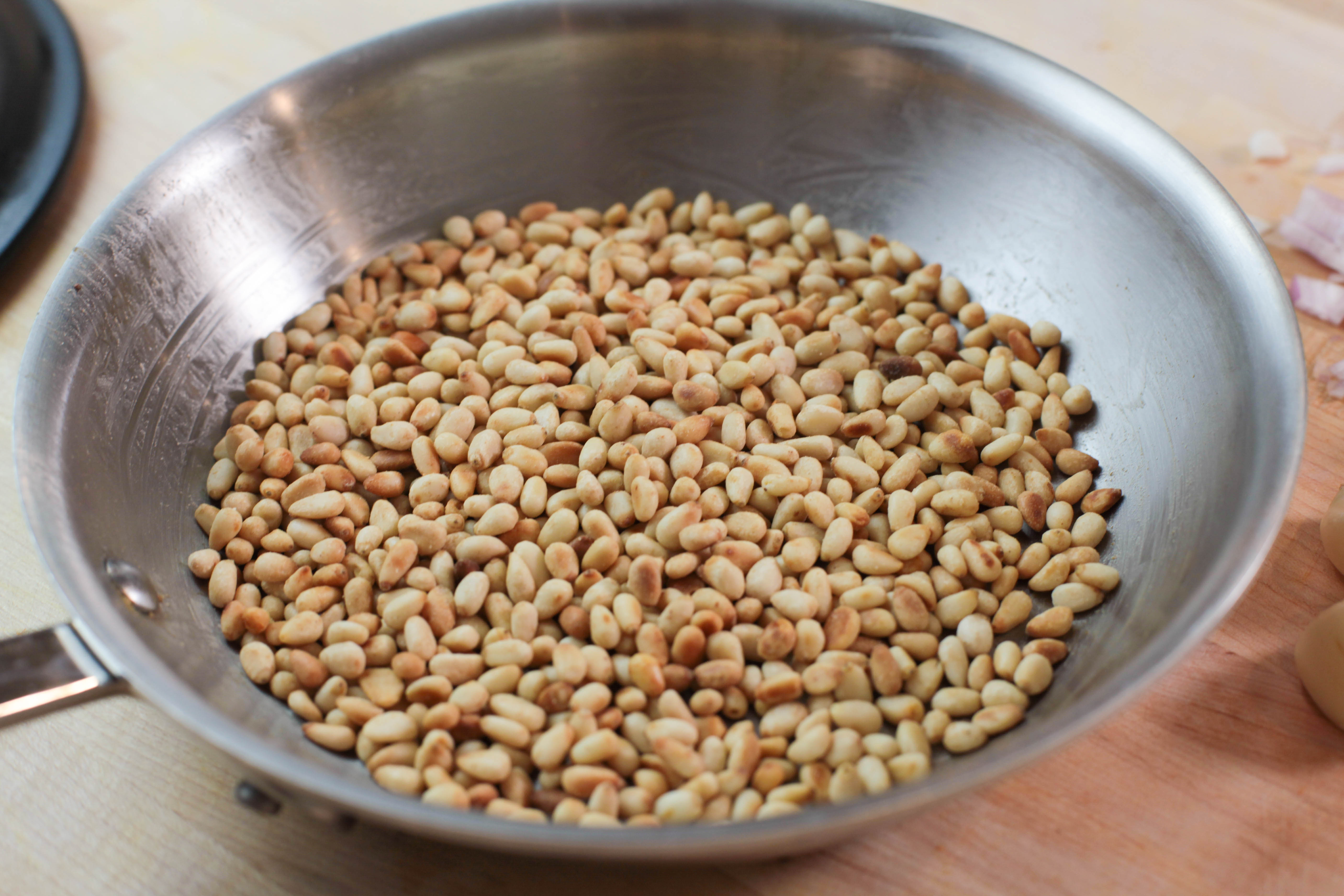 roasted pine nuts