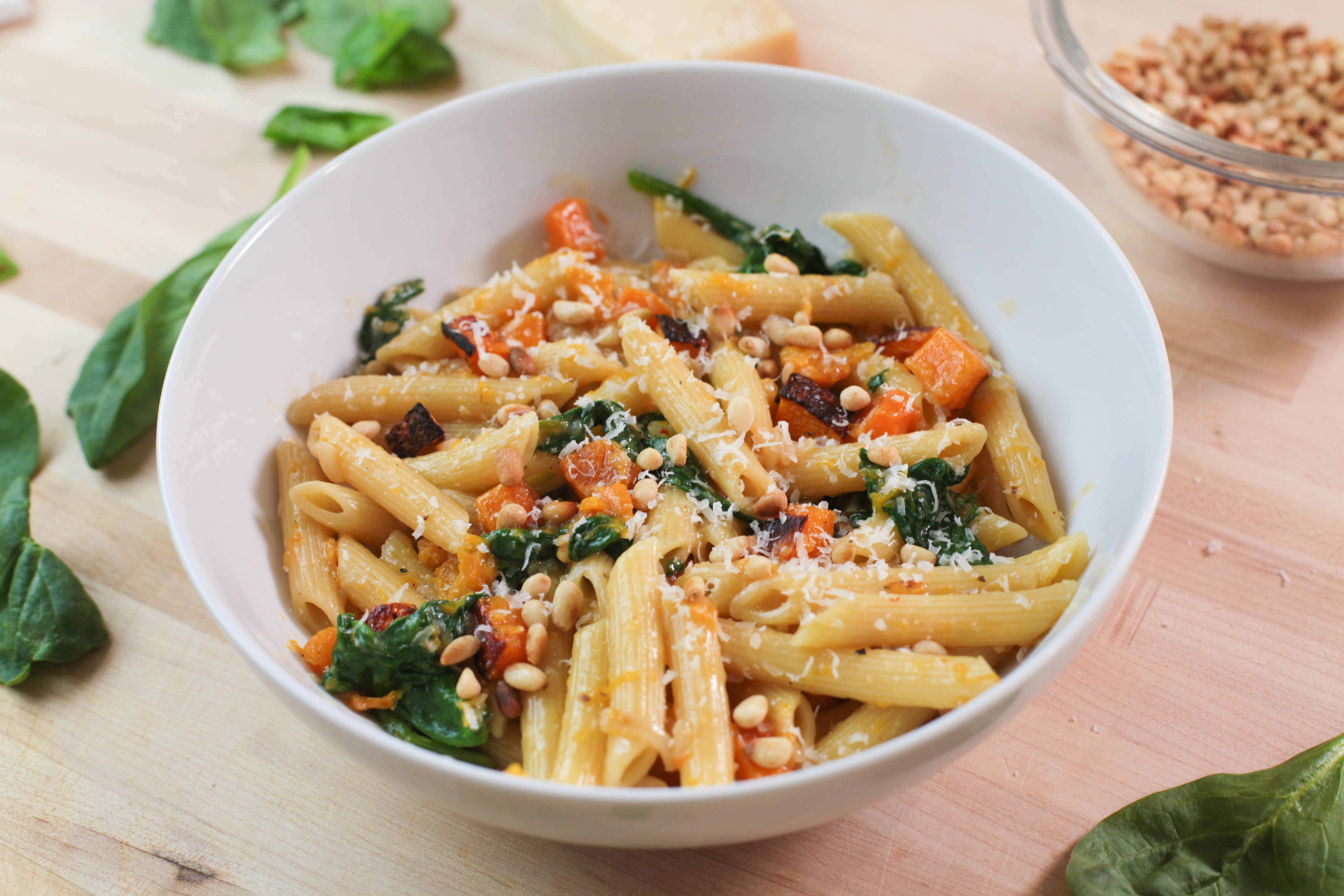 How to Make Brown Butter(nut) Squash Penne Pasta