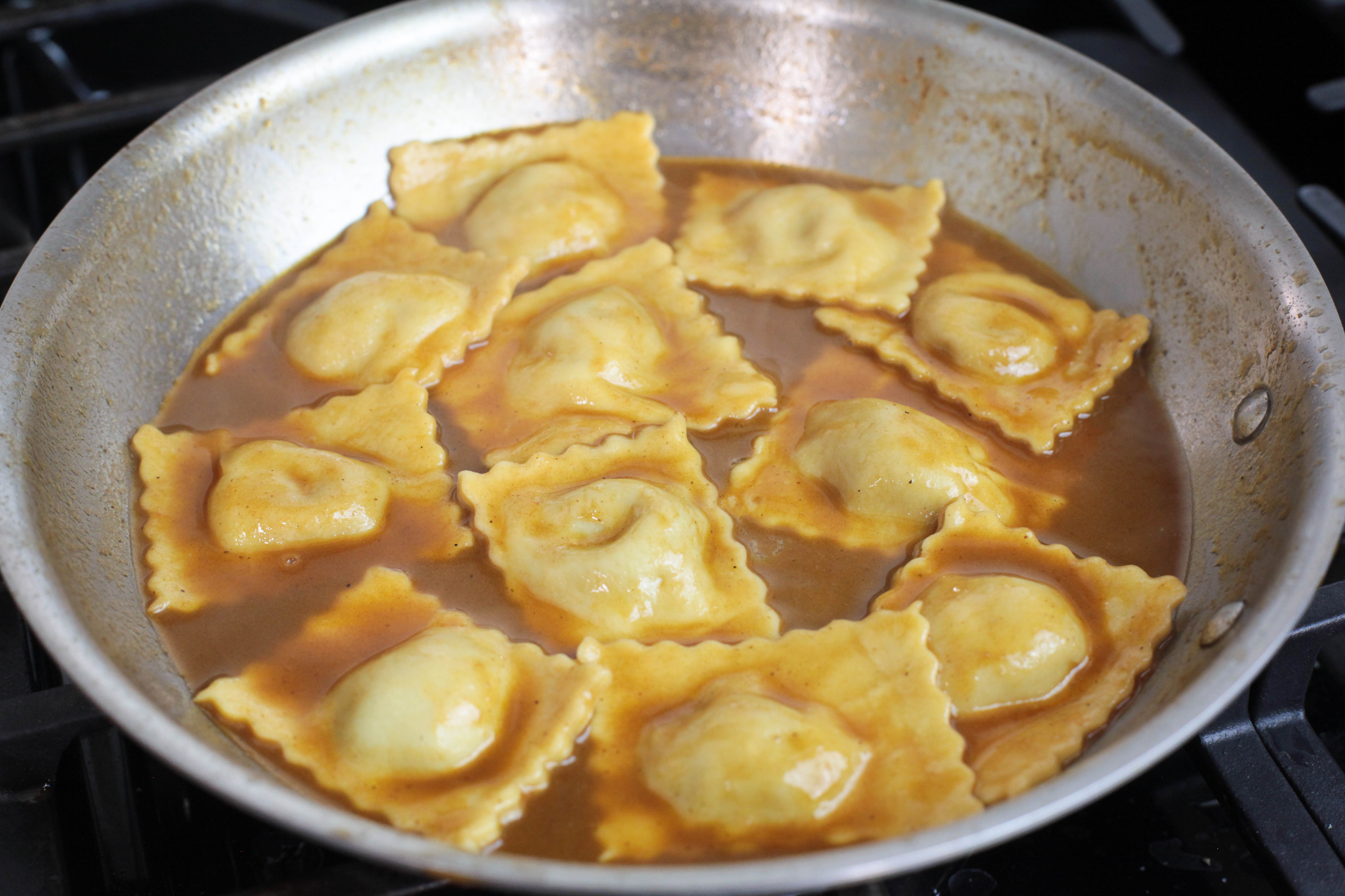 Braised Short Rib Ravioli (Noni Style)