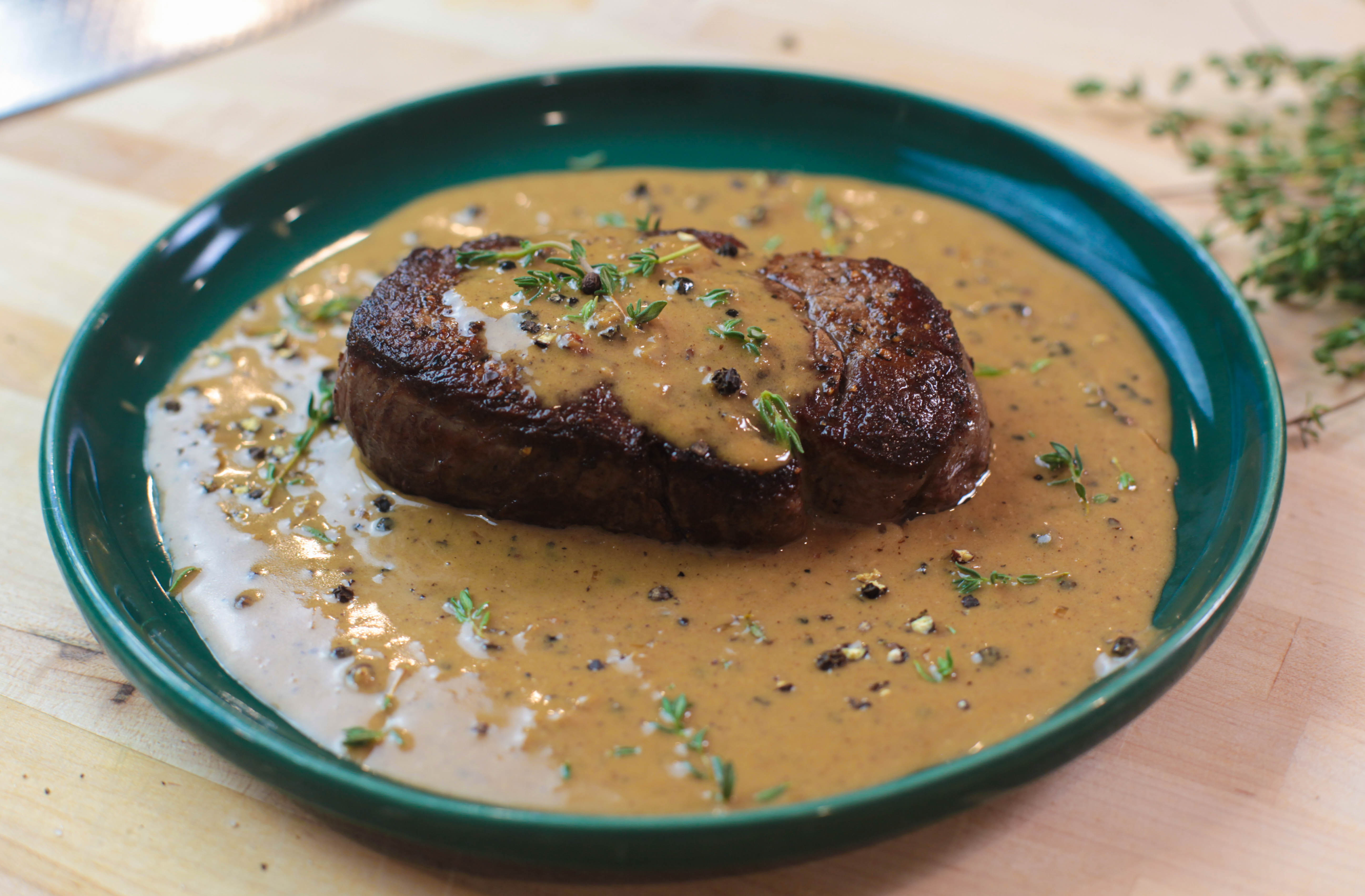 How to Make Peppercorn Sauce