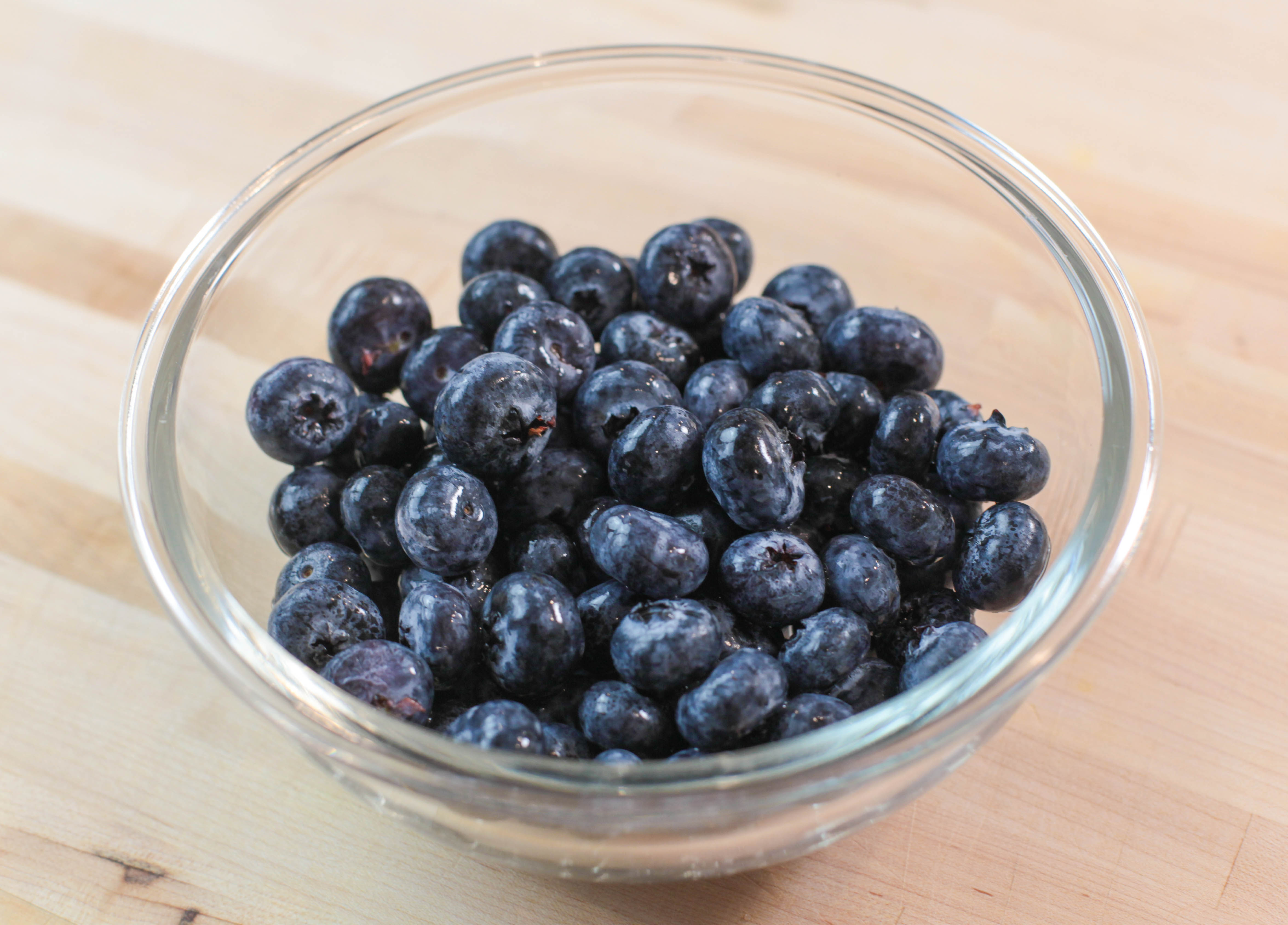 fresh blueberries